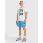 Men's regular printed T-shirt 4F 4FRSS25TTSHM2846-12S póló