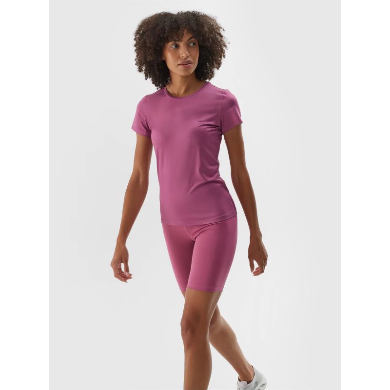 4f Women's quick-drying regular training T-shirt 4FWAW24TFTSF1011-53S General