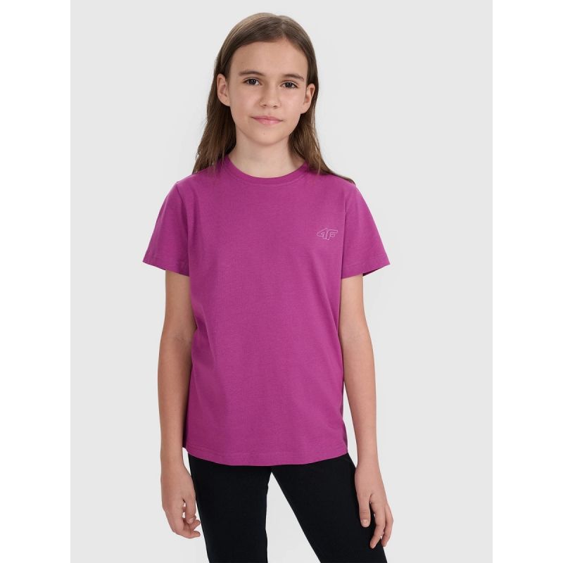 4f Regular plain T-shirt (SET OF 2) for children 4FJRAW25TTSHU3157-92S Ruházat