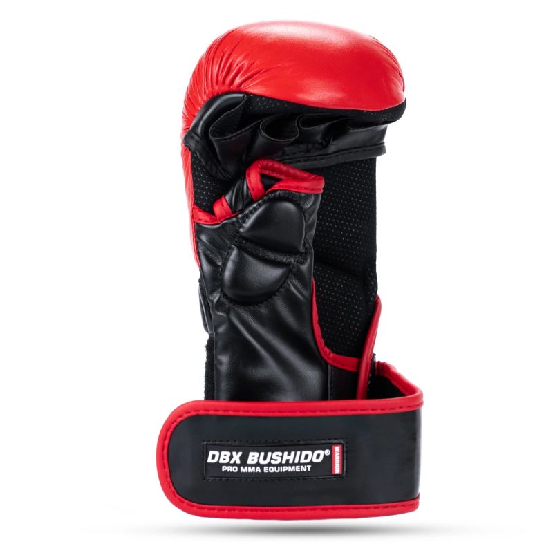 DBX Bushido MMA Sparring Gloves - Warrior Red - LegacySeries piros kesztyű