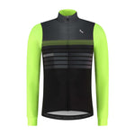 Rogelli STRYDE long t-shirt -fluorescent fekete kerékpáros ruha SIRC1010006.050.M