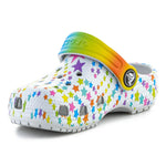 Crocs Classic Disco Dance Party Clog T Shimmer/Multi Flops