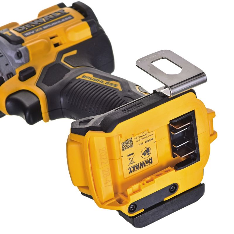 Drill driver 18V 2x5.0Ah BL TSTAK DCD805P2T