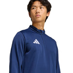 Men's adidas Entrada 26 Training Top Navy Blue JZ6651 sötétkék pulóver