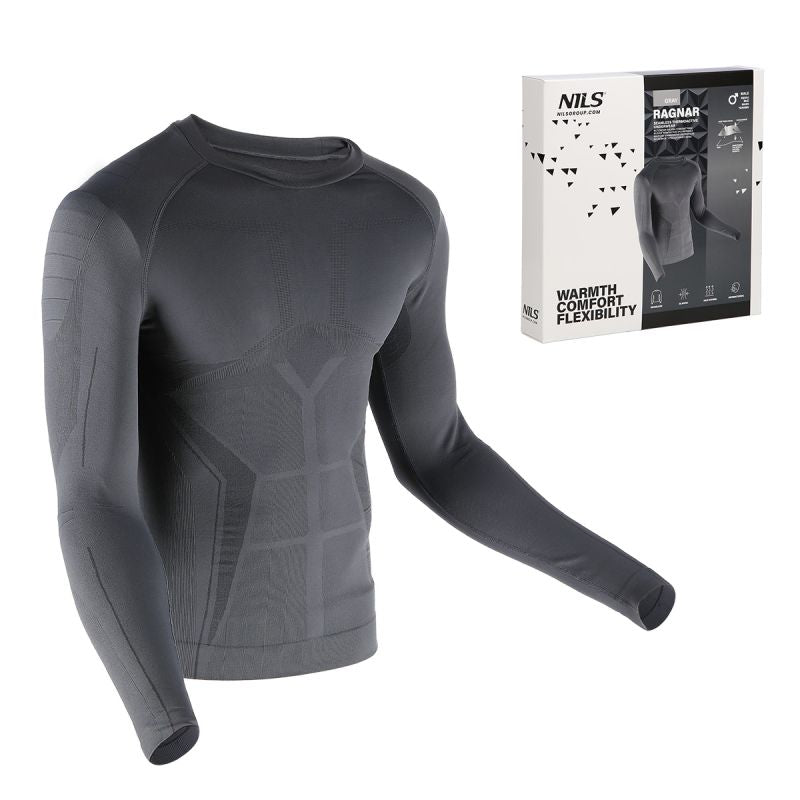 Btk0060 Men'S Gray Thermoactive T-Shirt 2xl/3xl Ragnar Nils szürke póló