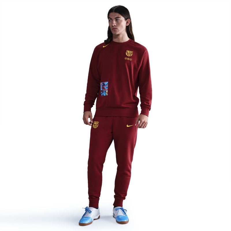 Nike FC Barcelona Club Crew sweatshirt FZ1259-677 s (173cm) pulóver