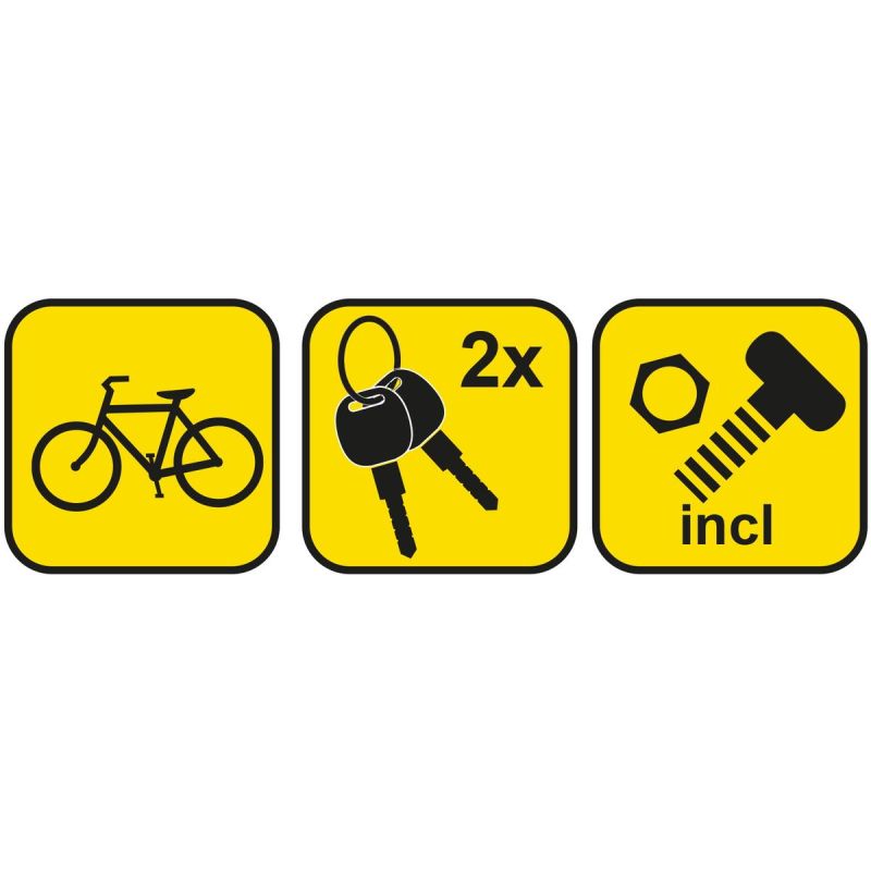 Dunlop U-LOCK BIKE LOCK + CABLE kiegészítő GSP-472232