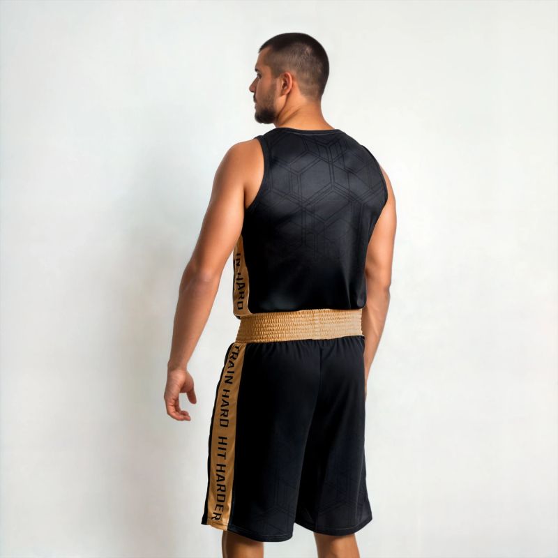 DBX Bushido TankTop GOLD boxing ezüst póló
