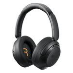 head QCY H3S Wireless On-Ear Headphones with LDAC and ANC Noise Cancellation - Black czarny headsets