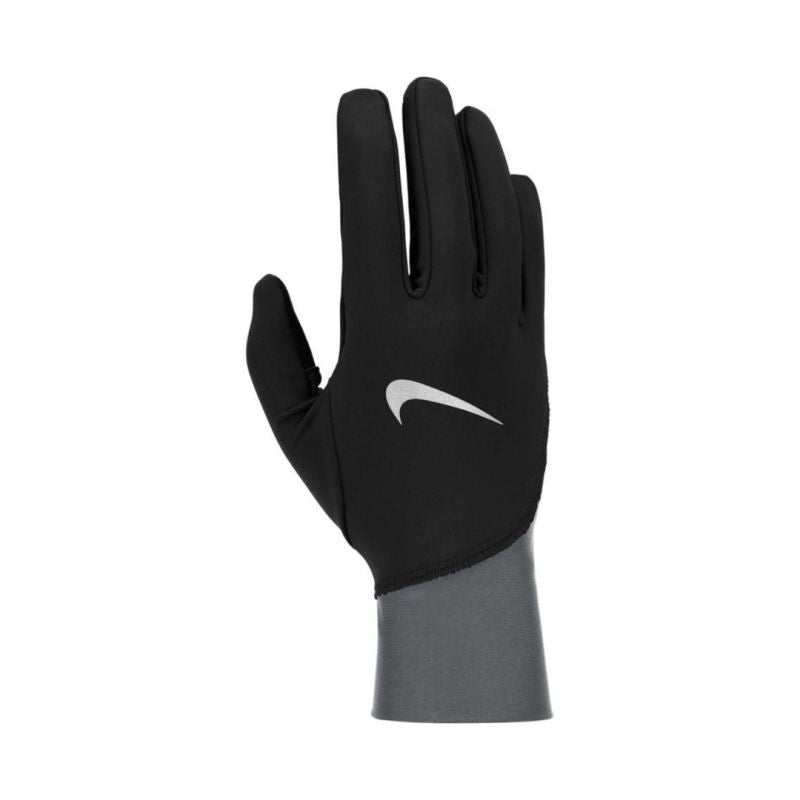 Nike Pacer Midweight Men's Running Gloves Black and Gray szürke kesztyű 146405M
