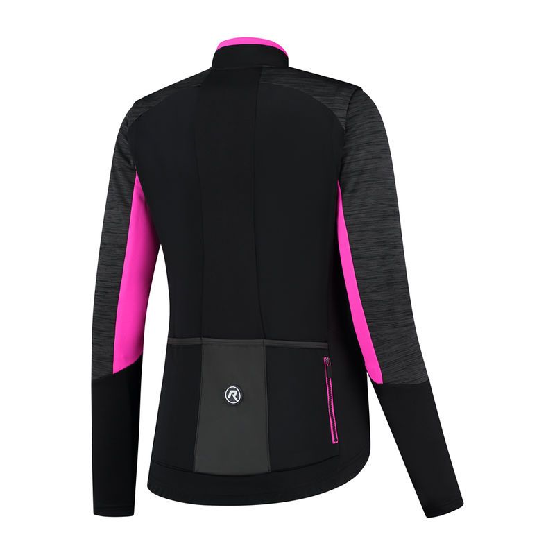 Rogelli women's winter GLORY black- rózsaszín dzseki