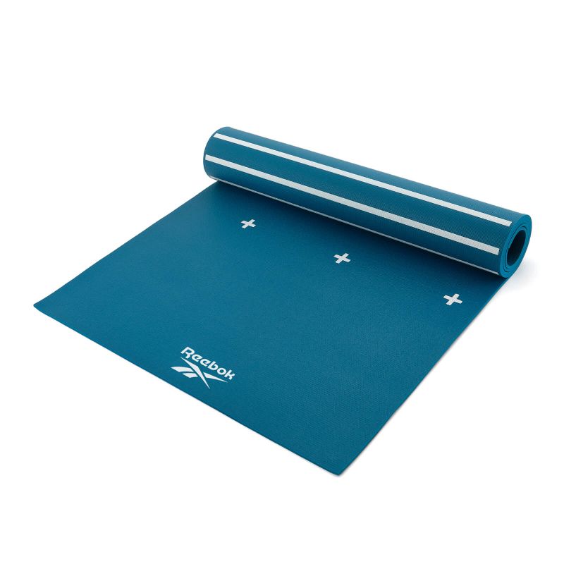 REEBOK FITNESS Yoga Mat kék edzőfelszerelés RAYG-11030GN