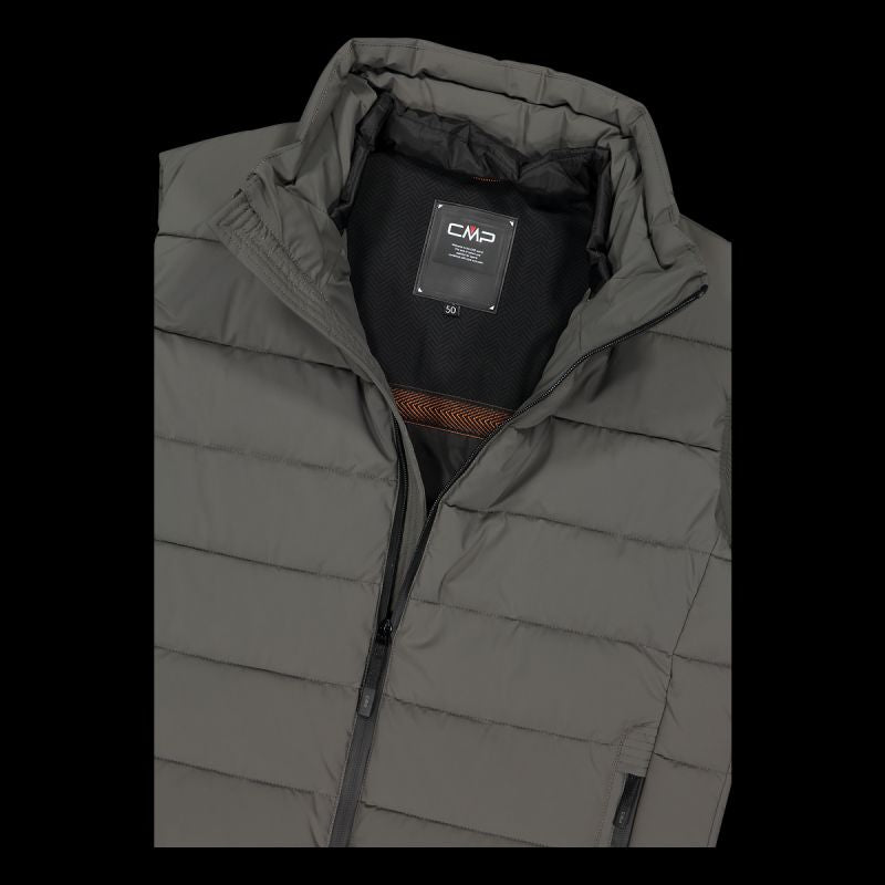 CMP men's insulated vest, winter sports vest, gray ( ) szürke vests