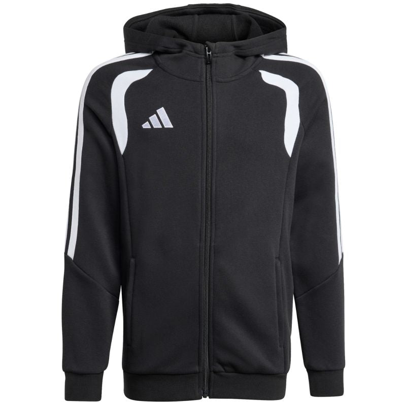 adidas Tiro 26 League Sweat Full Zip Hoodie for Kids Black KF3324 104cm kapucnis pulóver