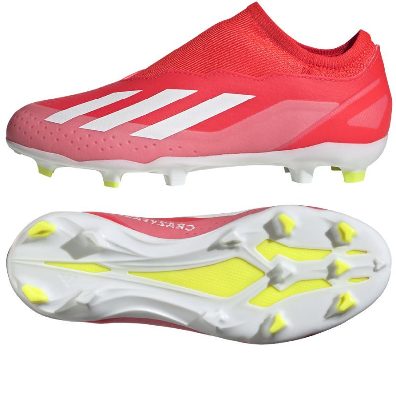 adidas X Crazyfast League LL FG Jr IF0688 football shoes Cipő