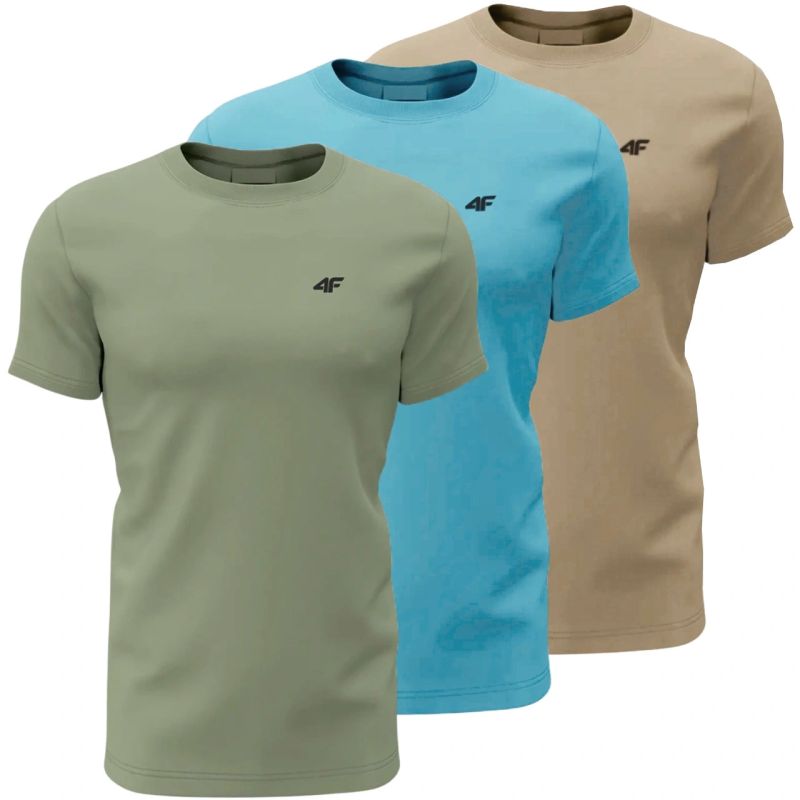 4F Men's T-shirt (SET OF 3 T-SHIRTS) 5xl ruházat