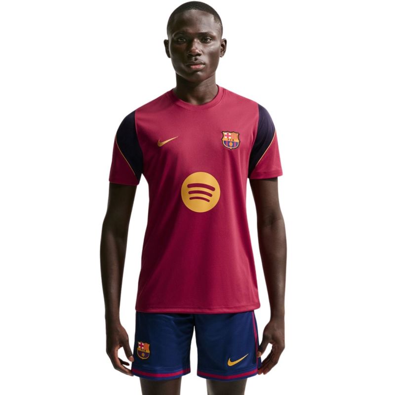 Nike FC Barcelona Strike Men's T-Shirt 621 bordó póló 161046XL