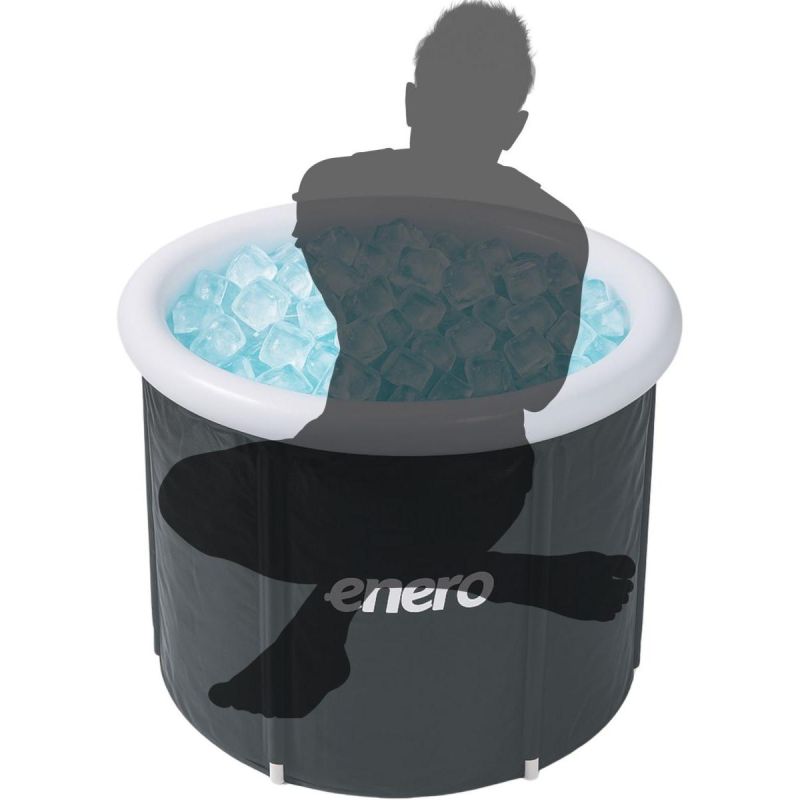 Enero WARM SWIMMING POOL ICE BATH fekete furniture