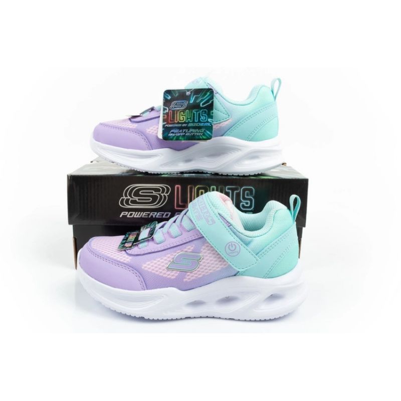 Skechers S Lights-Sola Glow Jr 303714L/TQLV shoes Cipő