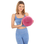 Enero Fitness Pilates 25cm Pink Fit rózsaszín labda