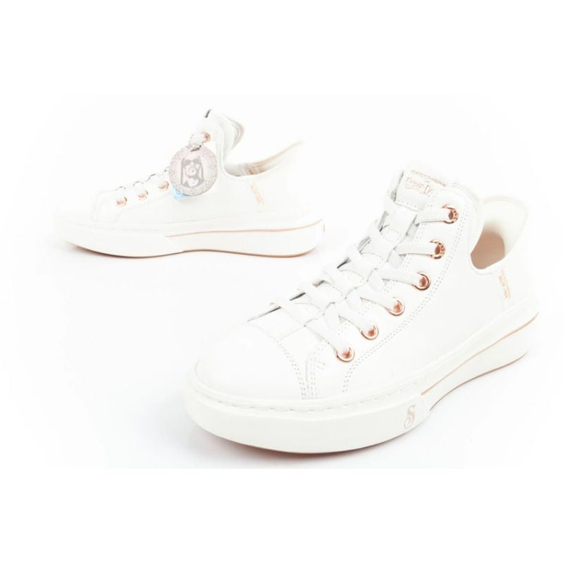 Skechers Snoop One-OG Leather Slip-Ins W 186001/WHT shoes cipő