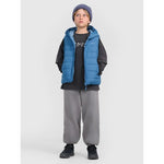 Boy's down vest with synthetic filling 4F 4FJRAW25TVJAM324-32S kabát