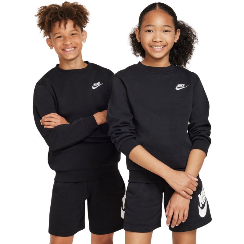 Nike Sportswear Club Fleece Kids' Sweatshirt Black