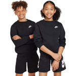 Nike Sportswear Club Fleece Kids' Sweatshirt Black