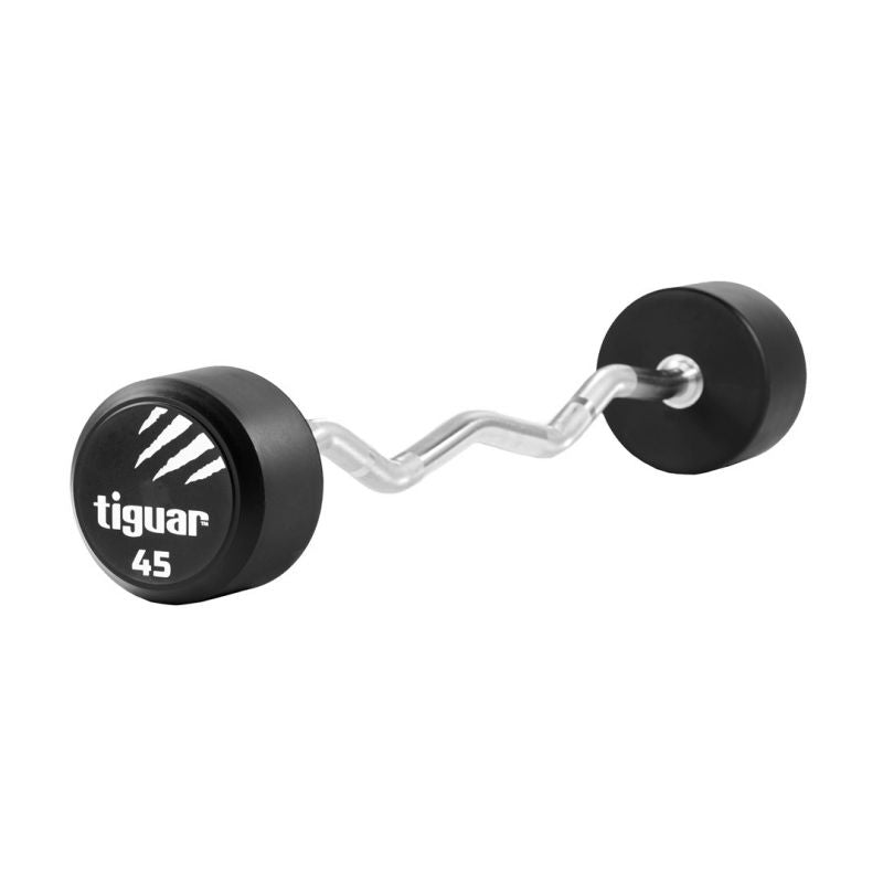 Tiguar Barbell broken PU 45 kg fekete kiegészítő TI-WLBPU045