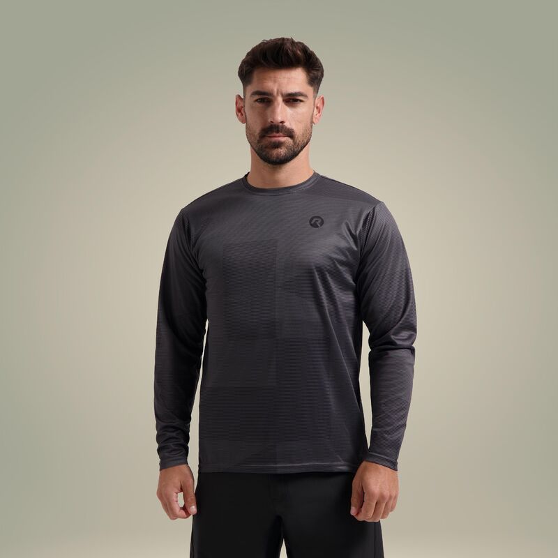 Rogelli MTB ADVNTR long sleeve jersey gray szürke póló