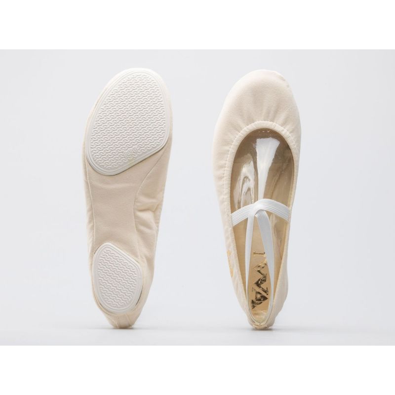 Inny IWA 302 cream gymnastic ballet shoes Edzőcipő