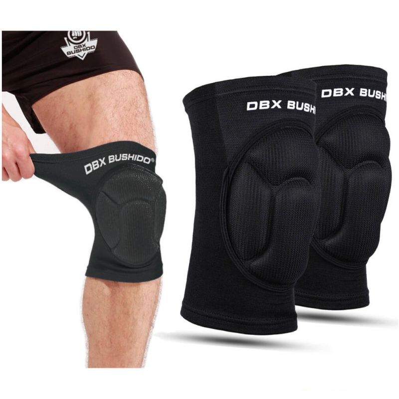 DBX Bushido Elastic knee pads - 2 pcs. protectors and knee pads