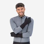 Rogelli PRIME winter gloves black 2XL fekete kesztyű
