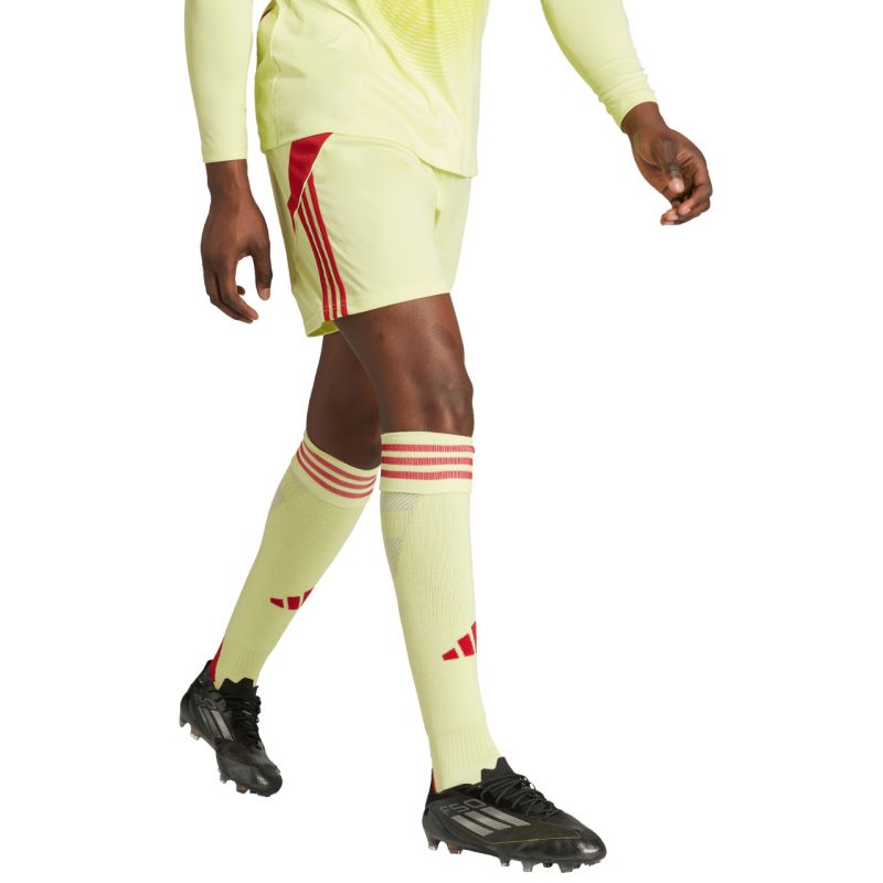 adidas Men's Tiro 24 shorts yellow and red JI6090 Ruházat