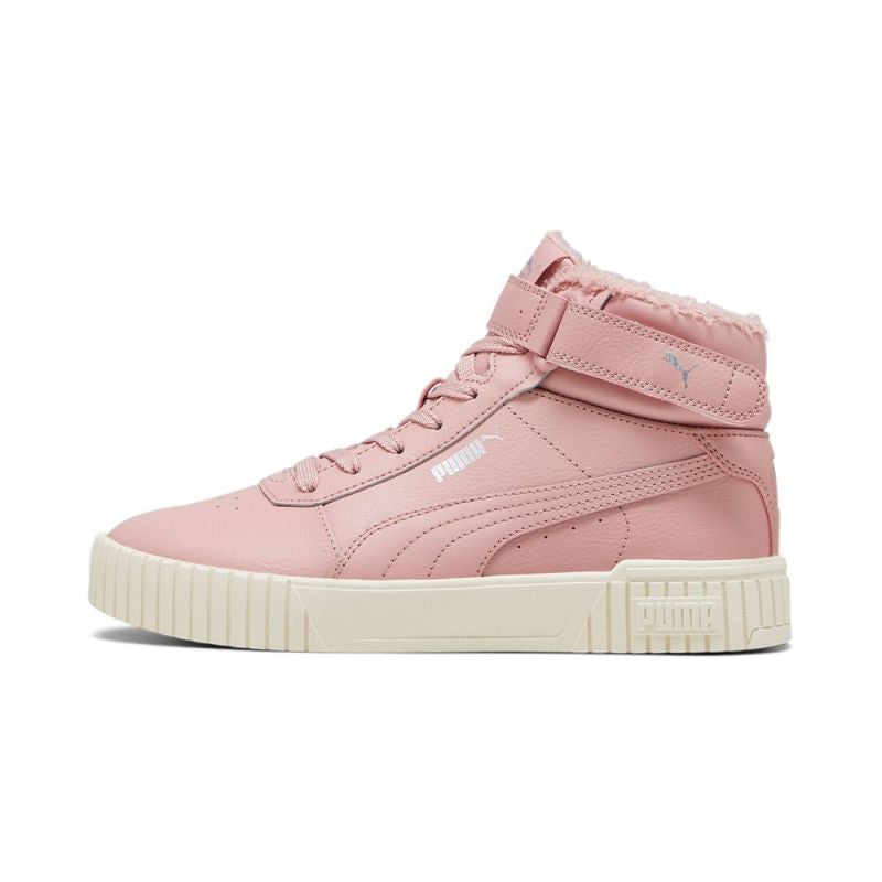 Puma CARINA 2.0 MID WTR women's winter shoes insulated sneakers made of eco-leather pink (385852-04) Cipő