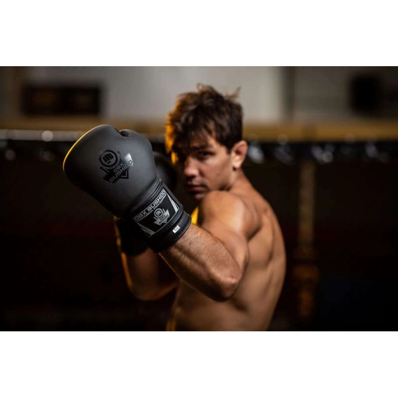 DBX Bushido 10oz Boxing Gloves - Black Master - Valor Series fekete kesztyű