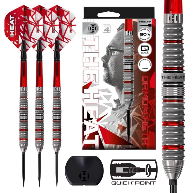 Harrows DAMON HETA SERIES 4 90% steeltip darts Egyéb