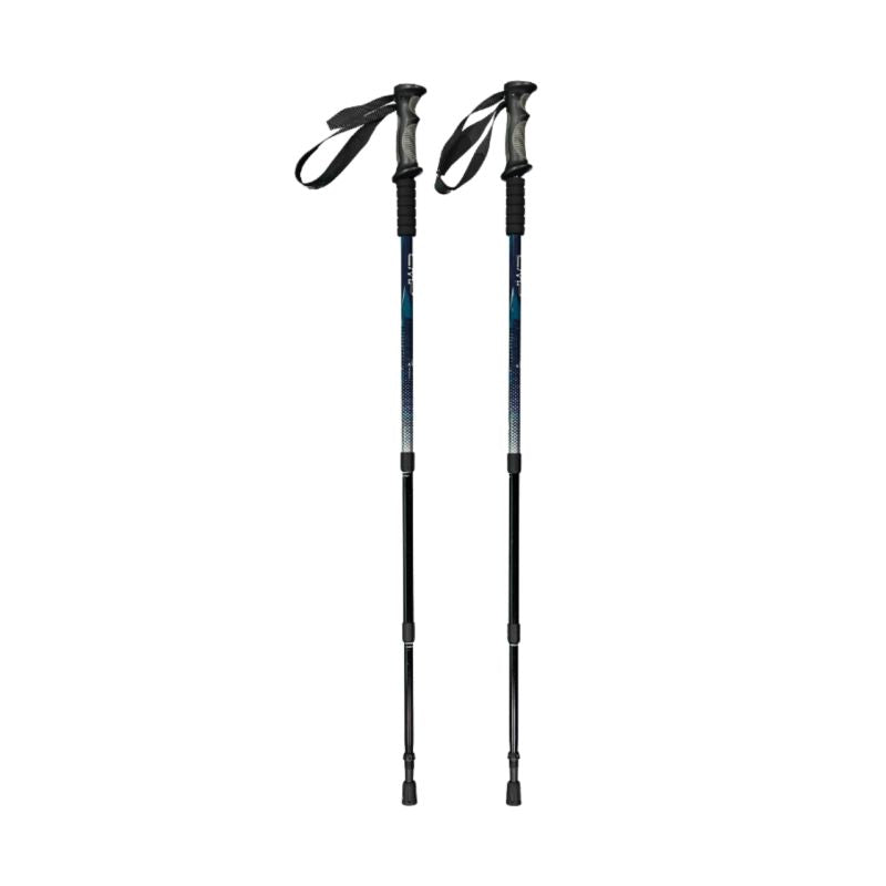 CMP Bern Trekking Poles Black and Blue M916