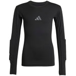 adidas Padded Goalkepper Longsleeve Kids' Shirt Black KA1678
