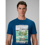 4F Men's regular printed T-shirt póló 4FRSS26TTSHM4304-46S