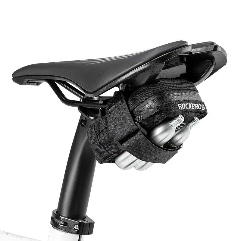 Rockbros bicycle saddle bag black 0.35l