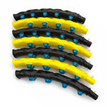 Wozinsky WHH-110 Hula Hoop Massager with Knots - Blue and Yellow sárga elektronika 304004-197652