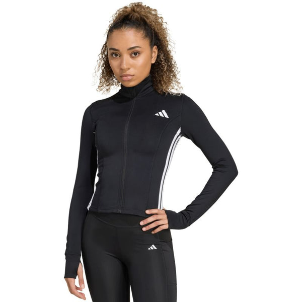 adidas Workout Essentials 3-Stripes Zip Through Sweatshirt KB7843 Pulóver
