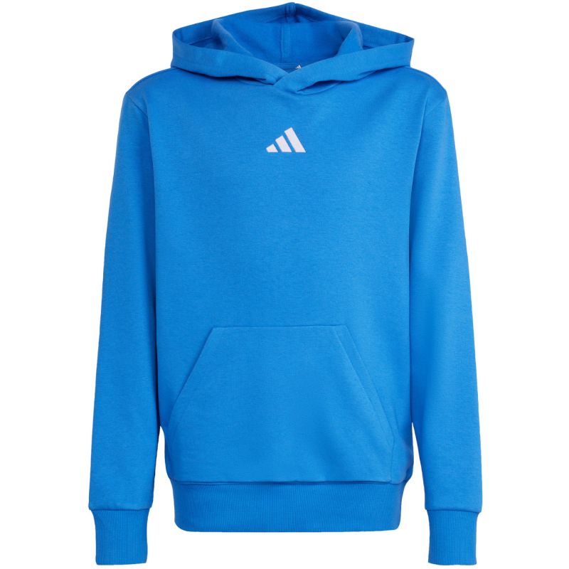 adidas Essentials Hoodie for kids KD3382 kék kapucnis pulóver