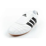 Adidas women's Taekwondo sports shoes white leather slip-on fehér zokni