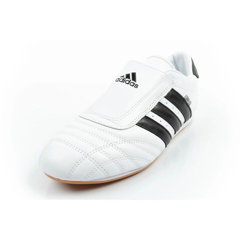 Adidas women's Taekwondo sports shoes white leather slip-on fehér zokni