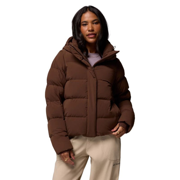 Columbia Amaze Puff Hooded Jacket 2133714256 Brown L Ruházat