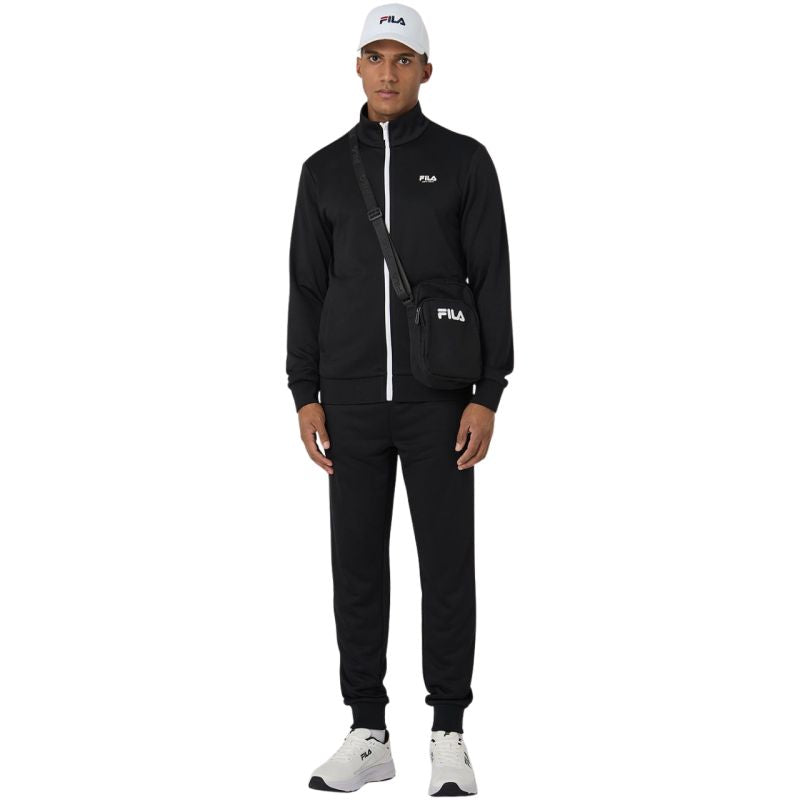 Fila Saluzzo men's tracksuit black fekete tracksuits