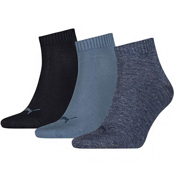 Puma Unisex Quarter Plain Socks 3 pairs 271080001 460 Zokni
