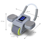 HMS Ka08 Gray Abs Automatic Abs Wheel With Lcd Display And Charging szürke kabát 17-38-030